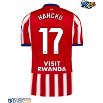 Moški Nogometni dresi Atletico Madrid David Hancko #17 Domači 2026-27 Kratek Rokav